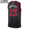 Camiseta Niños NBA Toronto Raptors Fred Vanvleet 23 2022-23 Jordan Statement Edition Negro Swingman
